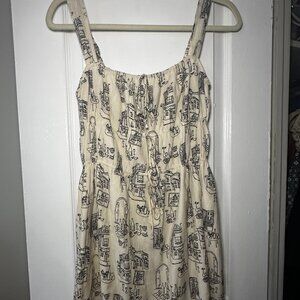 Abercrombie and Fitch mini cinched waist dress XS
